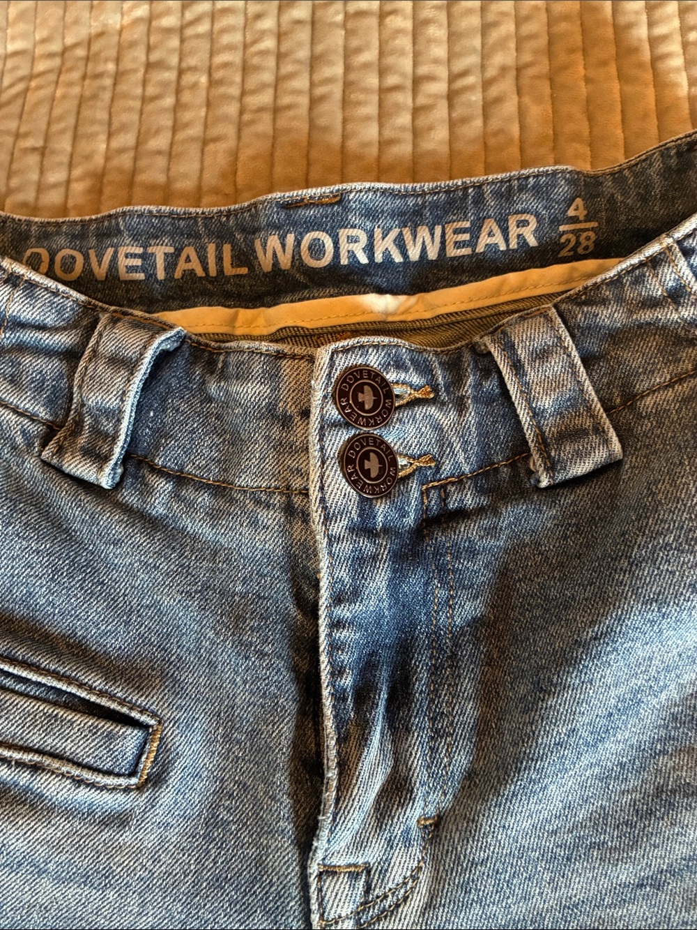 Like New Dovetail Work Jeans - Picture 2 of 7